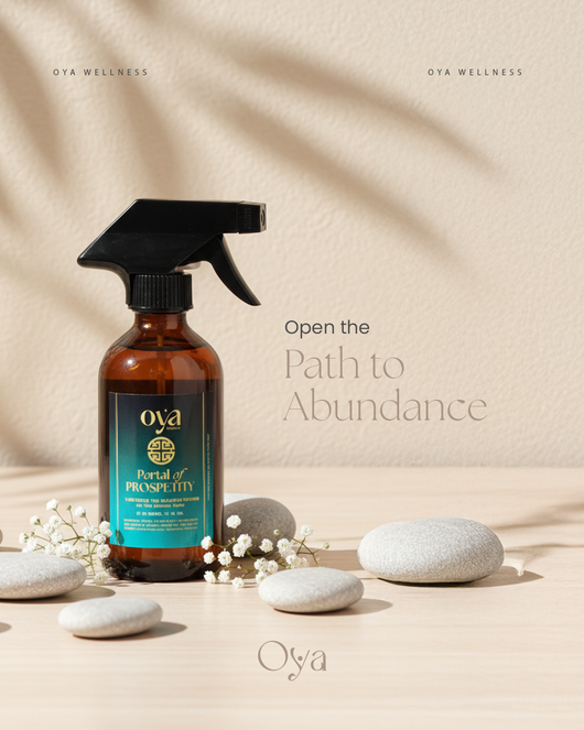 Portal of Prosperity Spray – Uplifting Aromatic Mist (Oya Manifest)