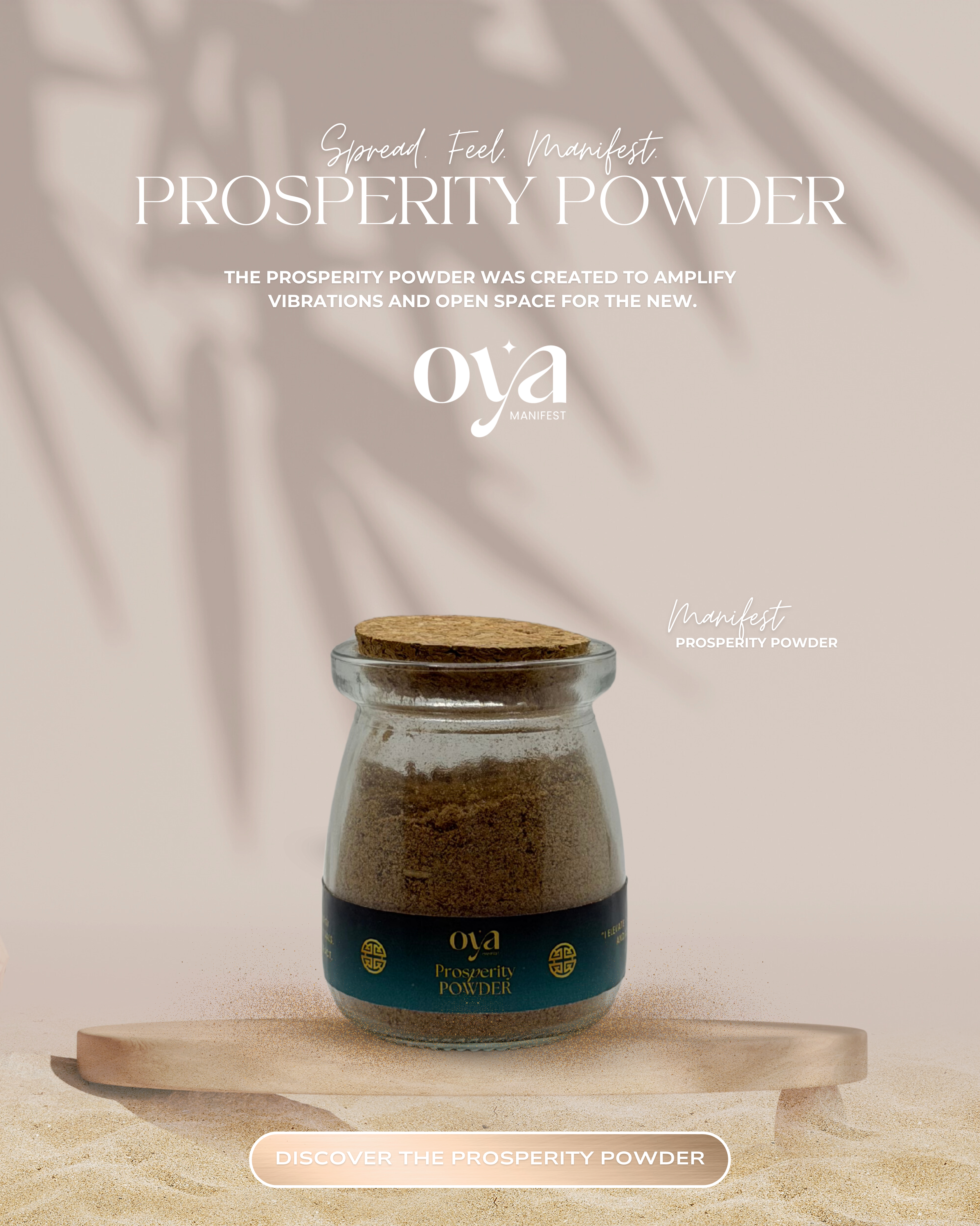 Prosperity Powder – Abundance Ritual Powder (Oya Manifest)